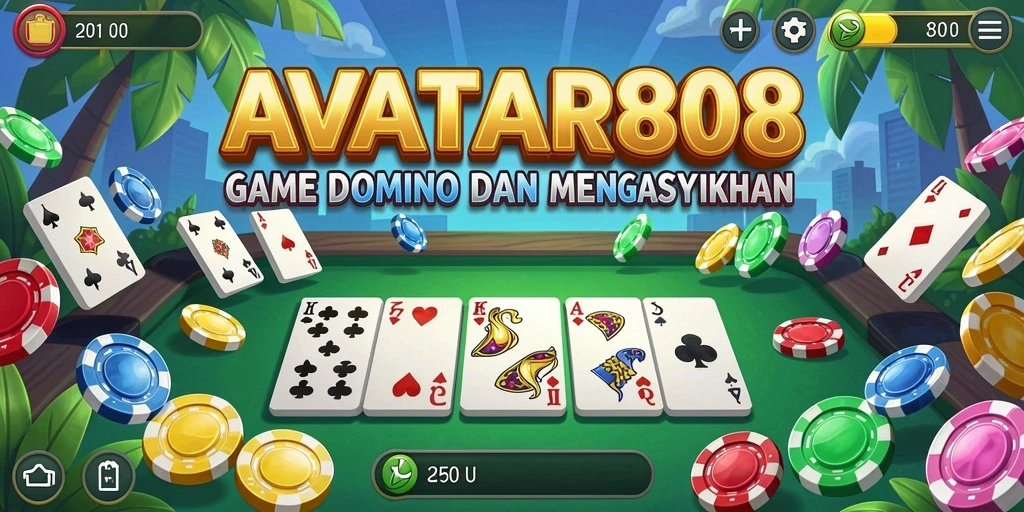 Tangkapan layar gameplay seru dari AVATAR808 dengan grafis menarik.