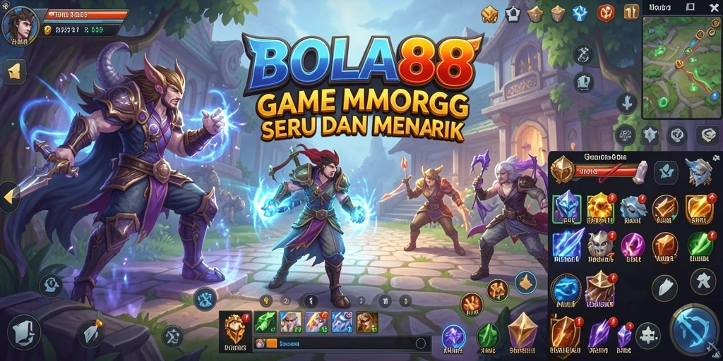 Tampilan gameplay BOLA88 yang menarik dan dinamis.