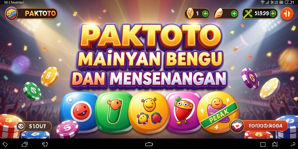 Tampilan gameplay seru dan menarik di PAKTOTO.