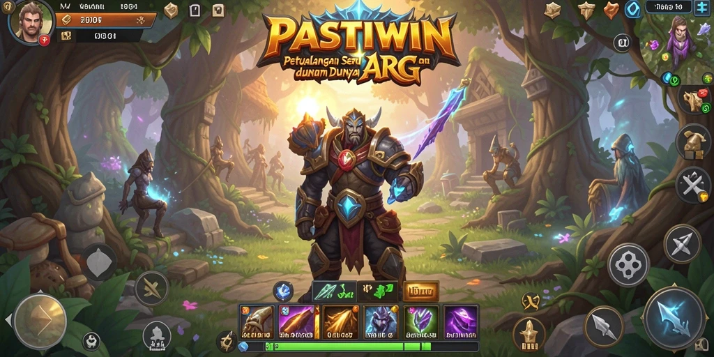 Gameplay menarik PASTIWIN dengan pertarungan seru dan strategi mendalam.